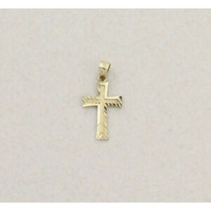 Pendant Only 14k Yellow Gold Cross Pendant